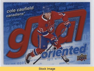 2025-26 Upper Deck Series 1 Goal Oriented Speckle Cole Caufield #GO-16 READ 0s9c