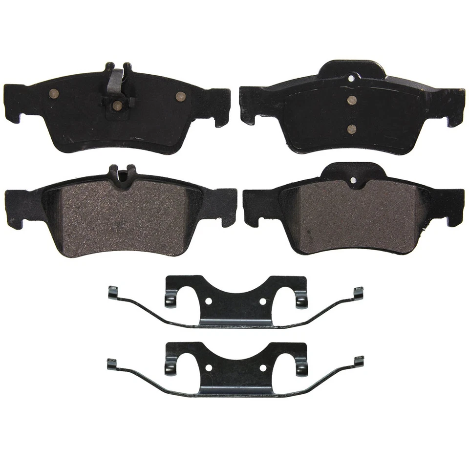 Front Rear Disc Brake Pad Set fits 2006-2006 Mercedes-Benz CLS500 - Image 4 of 4