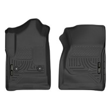 Husky X-act Contour Front Row Floor Mats For 14-18 Silverado Sierra 1500 Reg Cab Husky X-act Contour Front Row Floor Mats For 14-18 Silverado Sierra 1500 Reg Cab