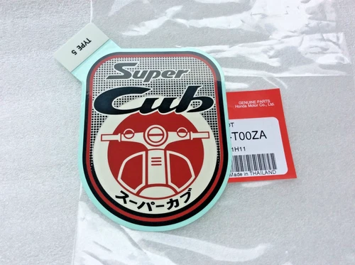 Fit Honda Super Cub C50 C70 C90 C100 Decal Sticker Leg Shield Oem Genuine. T00ZA