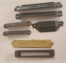 Lot of Letter Press Cabinet Hardware Parts
