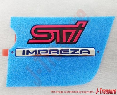 SUBARU IMPREZA STI GDB 06-07 Genuine Letter Mark Rear STI Emblem