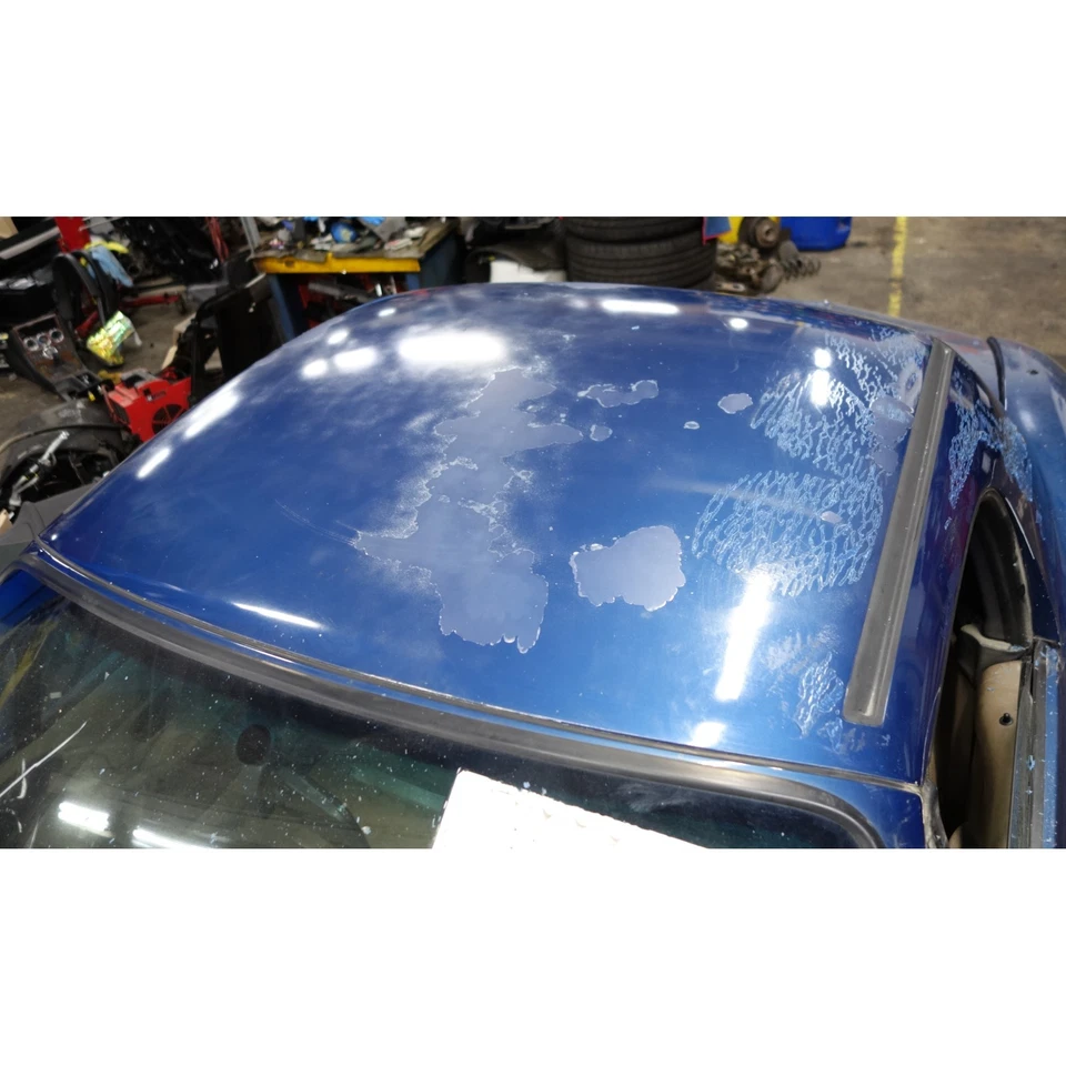 BMW Z3 Roadster 1996-2002 convertible techo rígido conjunto azul con montajes OEM Foto 3 de 4