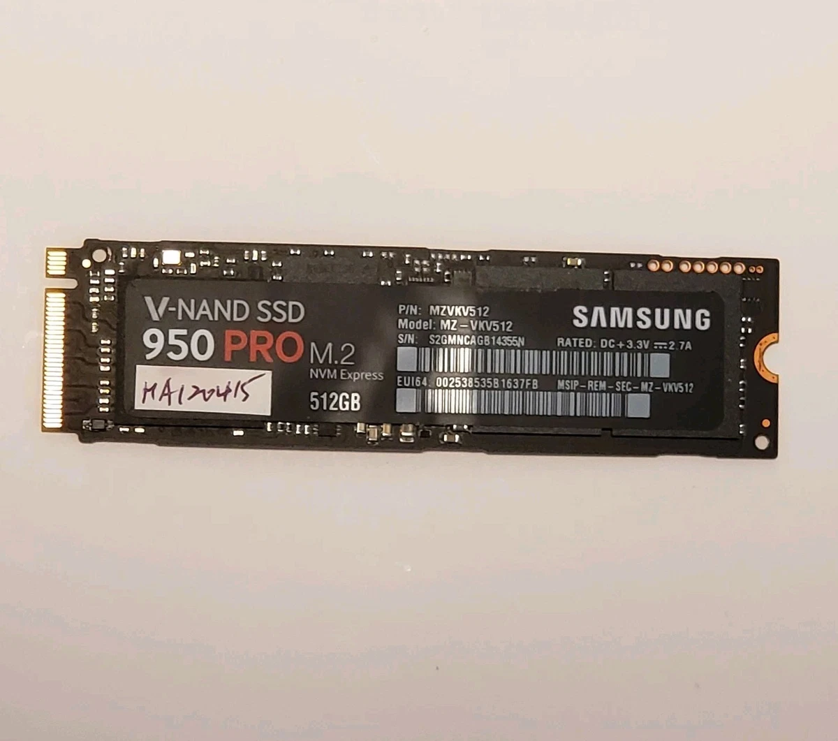 Samsung 512GB M.2 Solid State Drives for sale - eBay