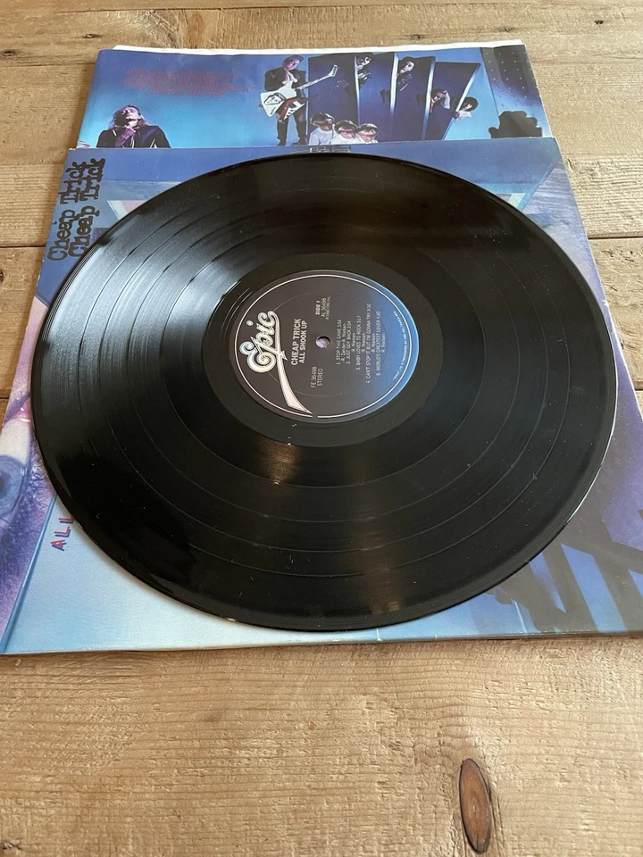 Cheap Trick: All Shook Up VG 1980 Epic FE 36498 Robin Zander George Martin - Image 3 of 4