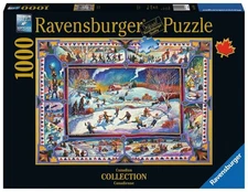 Ravensburger Canadian Winter 1000 Pc Puzzle - NEW - RARE - FREE Shipping!