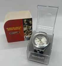 New Swatch Watch James Bond 007 "On Her Majesty's Secret Service" (YNS402)