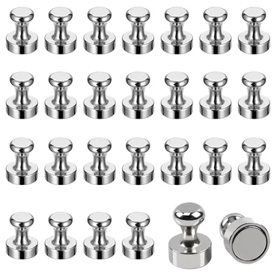 MARKENLOS 24x Stück Pinnwand Magnet Kegelmagnet Neodym Magnete Extra Stark Zugkraft Kegel