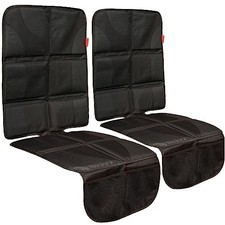 Car Seat Cover Protector - 2-Pack Waterproof Non-Slip -2-Pack Black