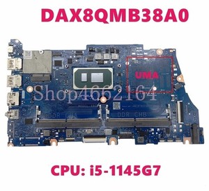 For HP ProBook 440 G8 650 G8 Laptop Motherboard DAX8QMB38A0 With i5-1145G7 CPU *