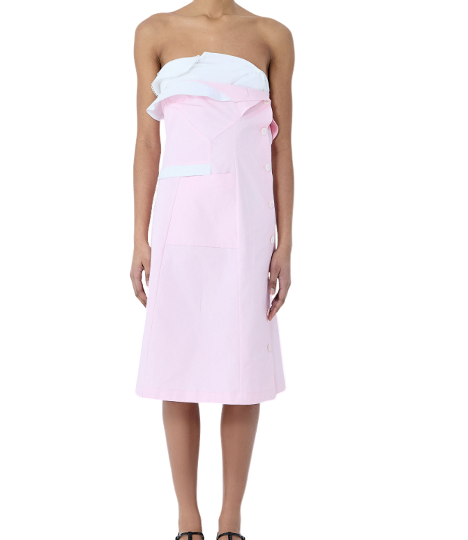 MIU MIU $4100 Albaster Pink Poplin Mini Dress New & Authentic | eBay MIU MIU $4100 Albaster Pink Poplin Mini Dress New & Authentic | eBay