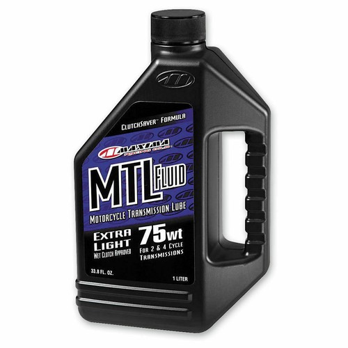 Maxima MTL 75 wt Transmission Fluid Oil 75wt Gear Lube 1 Liter Clutch Saver
