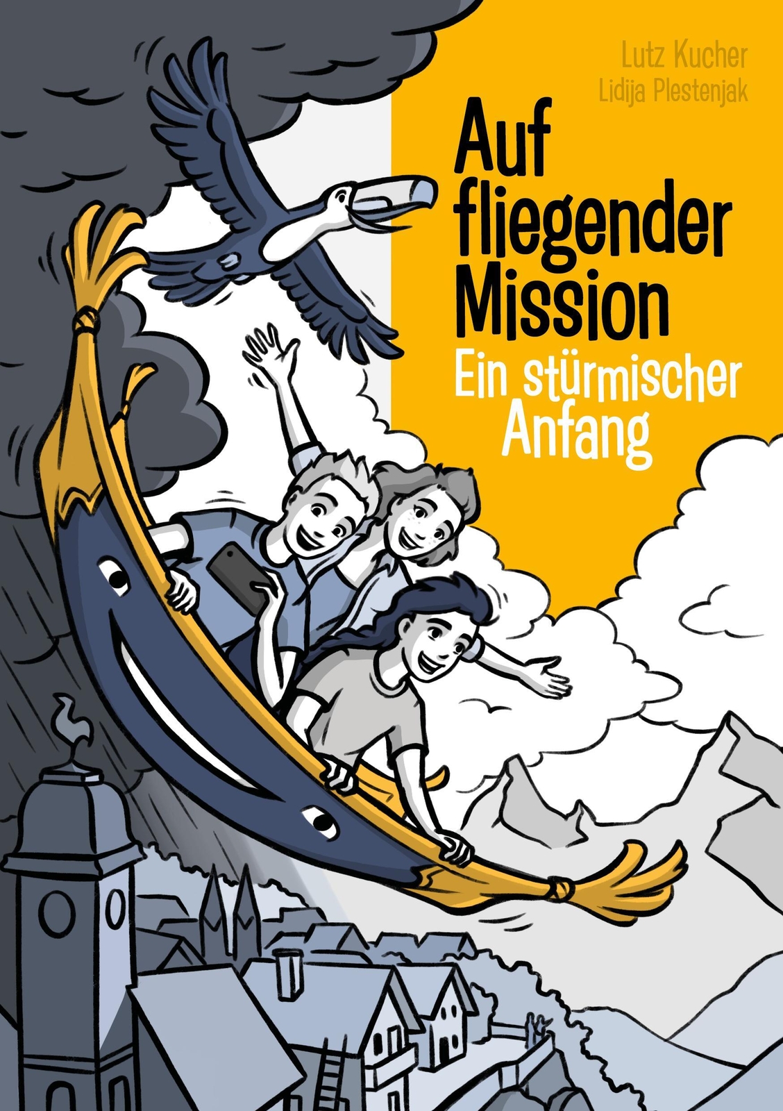Thumbnail - Lutz Kucher | Auf Fliegender Mission 1 - Ein Stürmischer Anfang | Buch