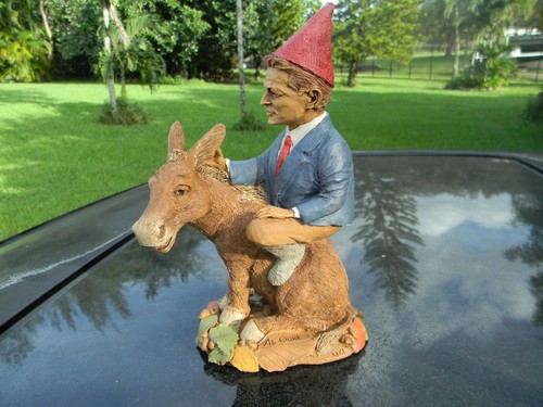 TOM CLARK / TIM WOLFE CAIRN STUDIO #6373 1999 - AL GORE ON ADONKEY DUNCE CAP