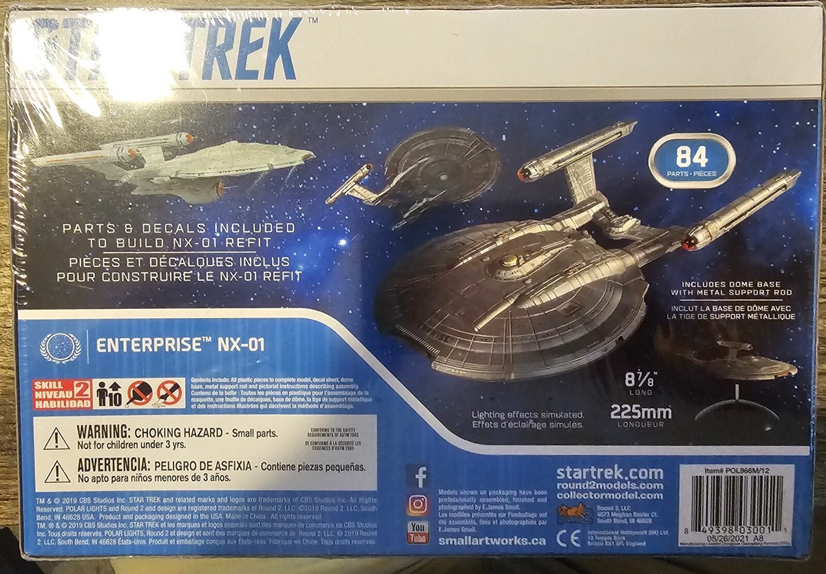 Maquette Star Trek Discovery U.S.S. Enterprise 1:1000 1/10