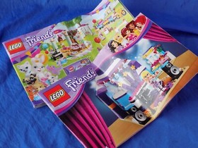 LEGO FRIENDS Large Lot w Emma's Splash Pool Rehearsal Stage Birthday Party Sets