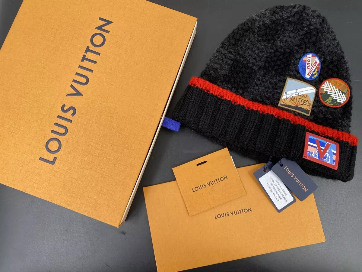 louis vuitton beanie tag