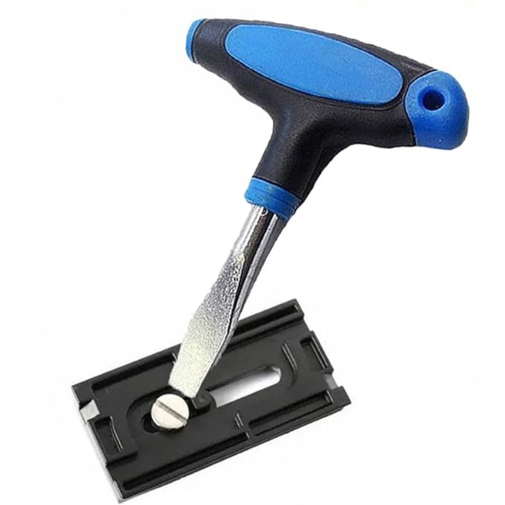 Iron T Handle Slotted Screwdriver Multicolor Maintenance Tools TV