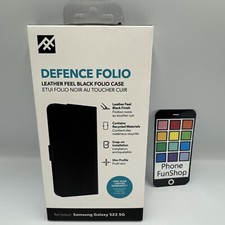 ZAGG DEFENCE FOLIO CASE SAMSUNG GALAXY S22 5G LEATHER FEEL FLIP CASE ONU