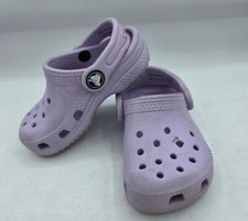 Kids Crocs Classic Purple Clogs Sandals Unisex Slipper Shoes Girls Boys Size C6