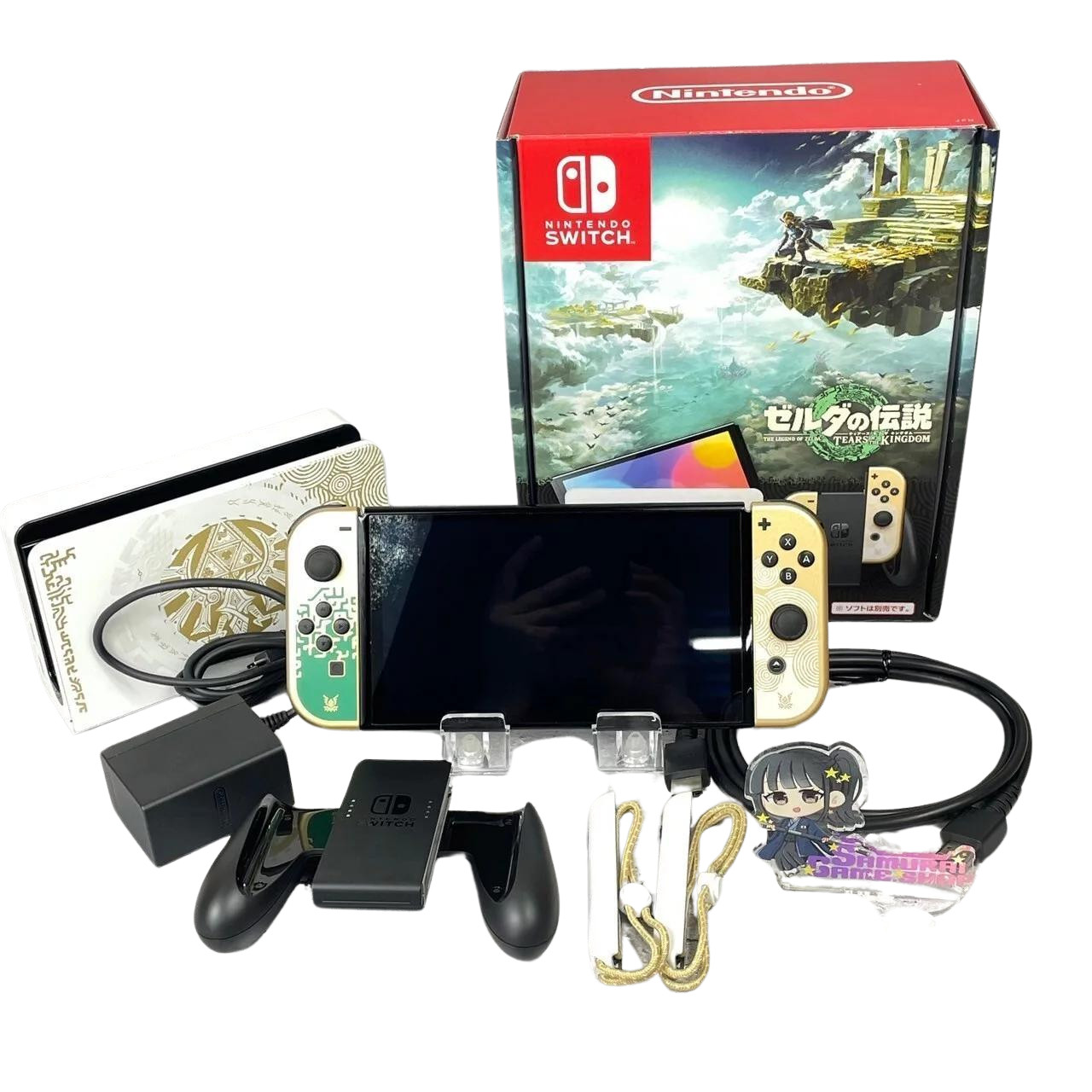 Nintendo Switch OLED Console The Legend of Zelda Tears of the Kingdom Excellent