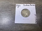 1930 Buffalo Nickel 5 Cent Coin Philadelphia Mint in Fine Condition 060524 66a