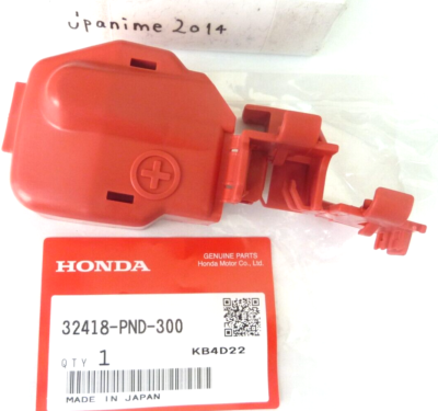 Genuine Honda Battery Cable Terminal Cover Positive Red