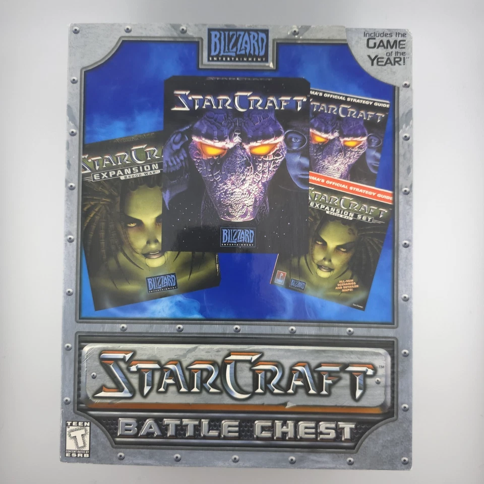 StarCraft: Battle Chest, 2000, Big Box, New & Sealed - Image 2 of 4