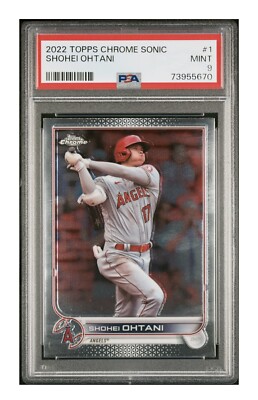 2022 Topps Chrome Sonic Shohei Ohtani PSA9 | eBay