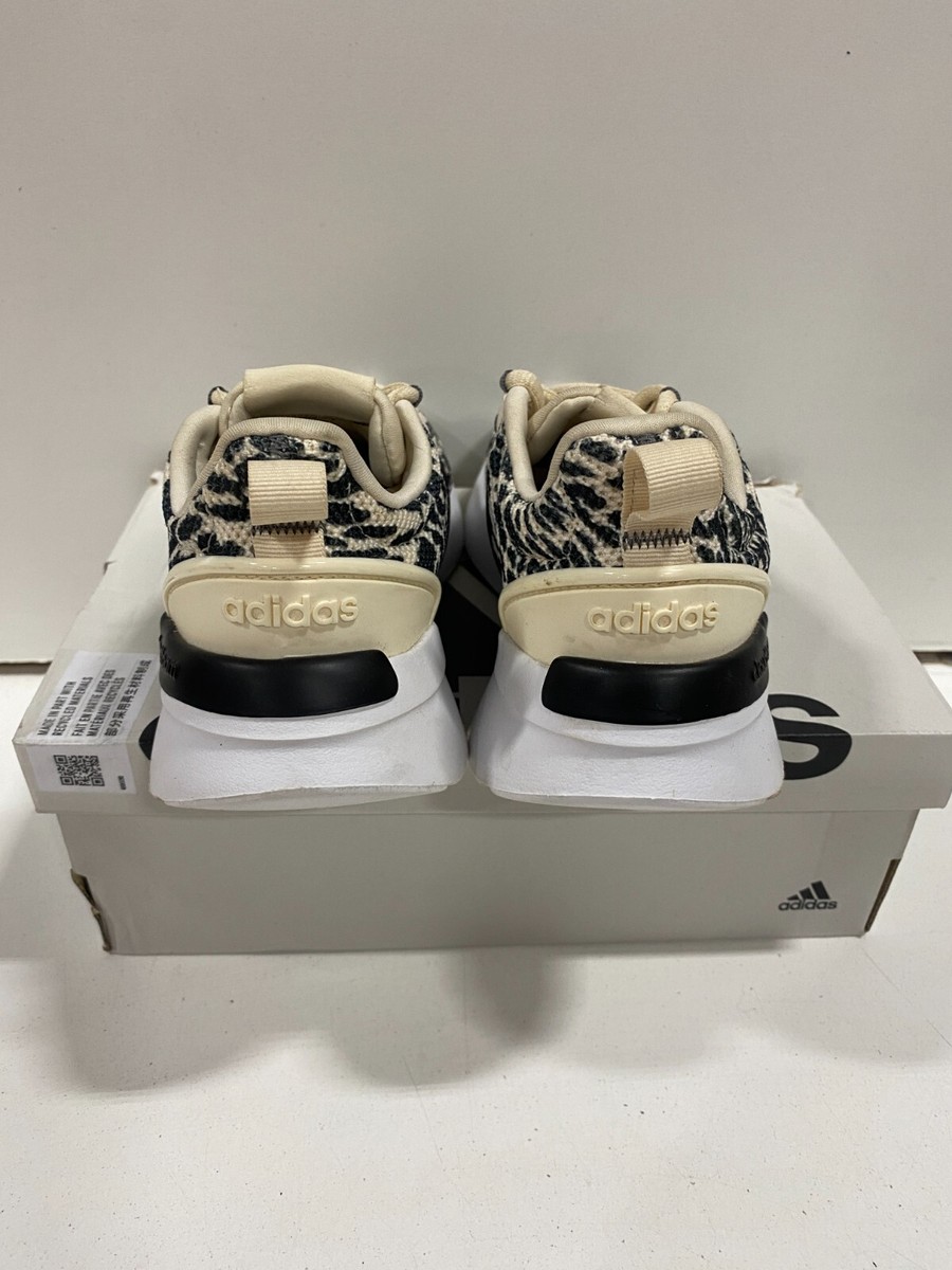 Adidas Cloudfoam Womens' Leopard Print Sneakers - Size 1 | eBay