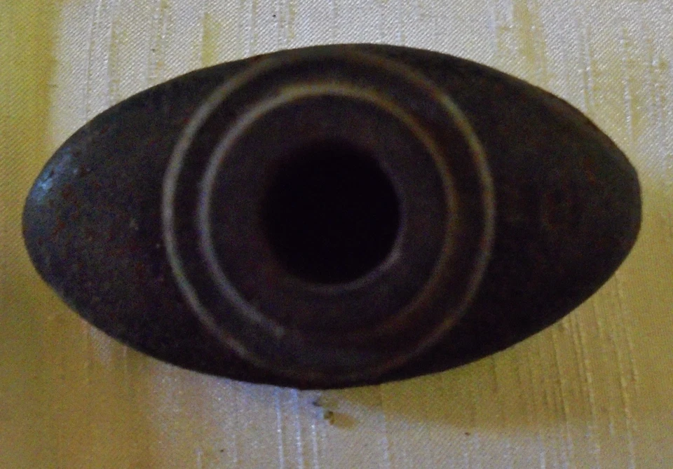 Ancienne poignée  de porte fonte ouvragée XIXème  - Photo 3/4