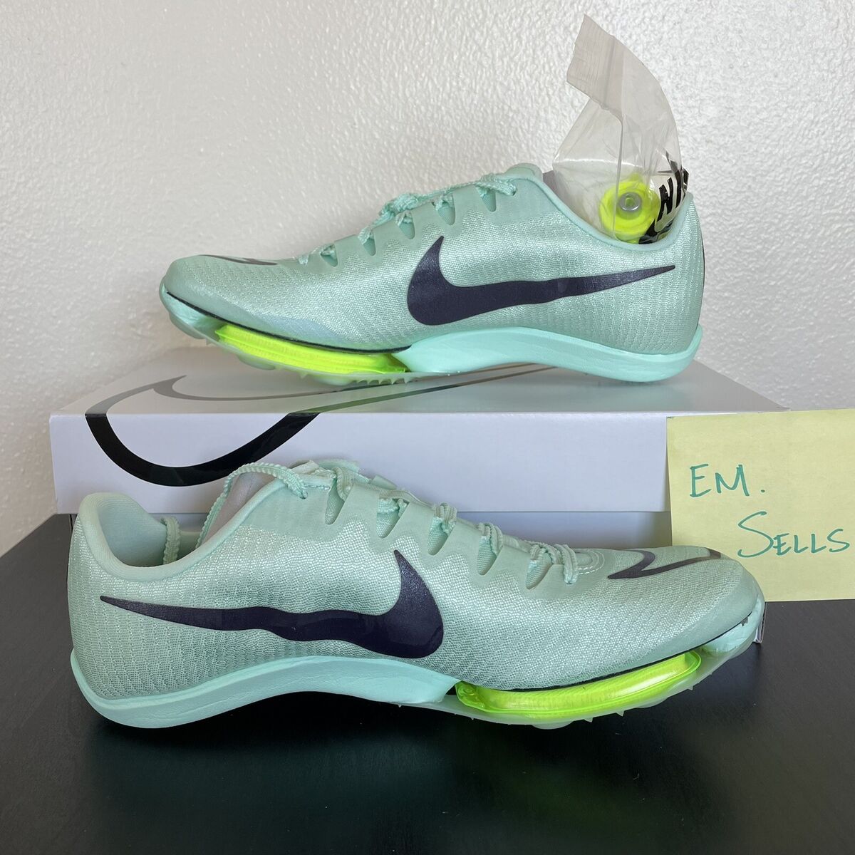 NEW Nike Air Zoom Maxfly Max Fly Mint Foam Track Spikes NEW Nike Air Zoom Maxfly Max Fly Mint Foam Track Spikes