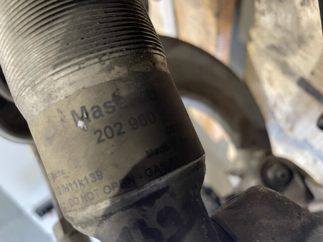 06 MASERATI QUATTROPORTE M139 OEM LEFT REAR SUSPENSION CONTROL ARM KNUCKLE 03-08