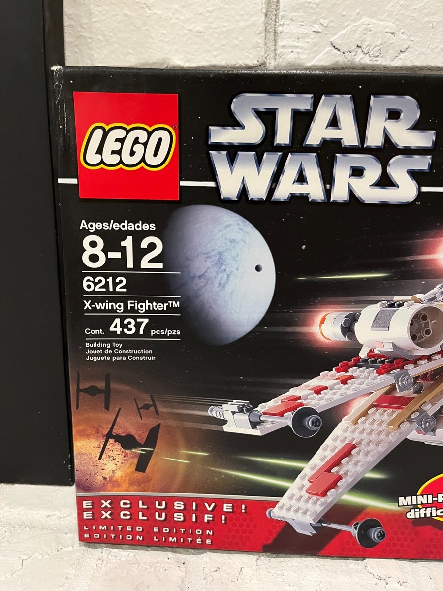 Lego Star Wars X-Wing Fighter 6212 BOX ONLY Exclusive