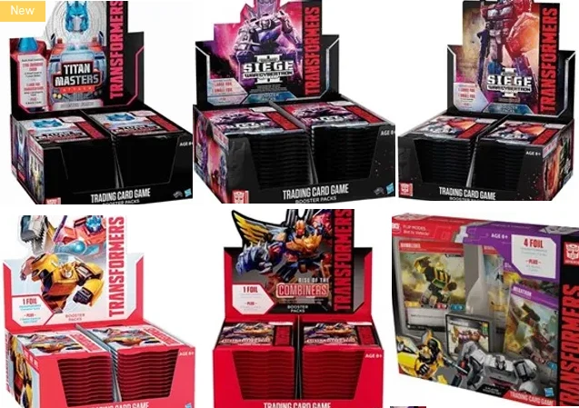 wow tcg fires of outland booster box Transformers Trading Card Game