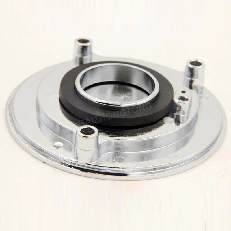 Tapa de tanque de combustible plateada sin llave apta para Suzuki GSXR600 GSXR750 GSXR1000 2003-2016 Foto 3 de 4