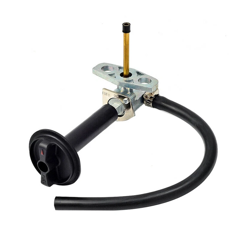 Válvula de interruptor de apagado de palanca de combustible con piezas de líneas de combustible para ATV motocicleta pit bike Foto 2 de 4
