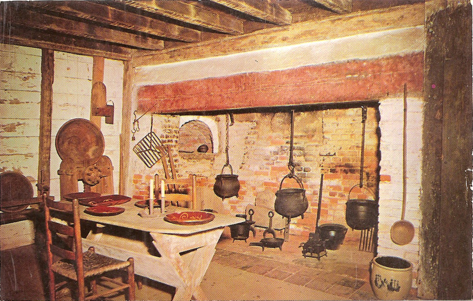 The Kitchen, The Old House Cutchogue, Historic Long Island, New York