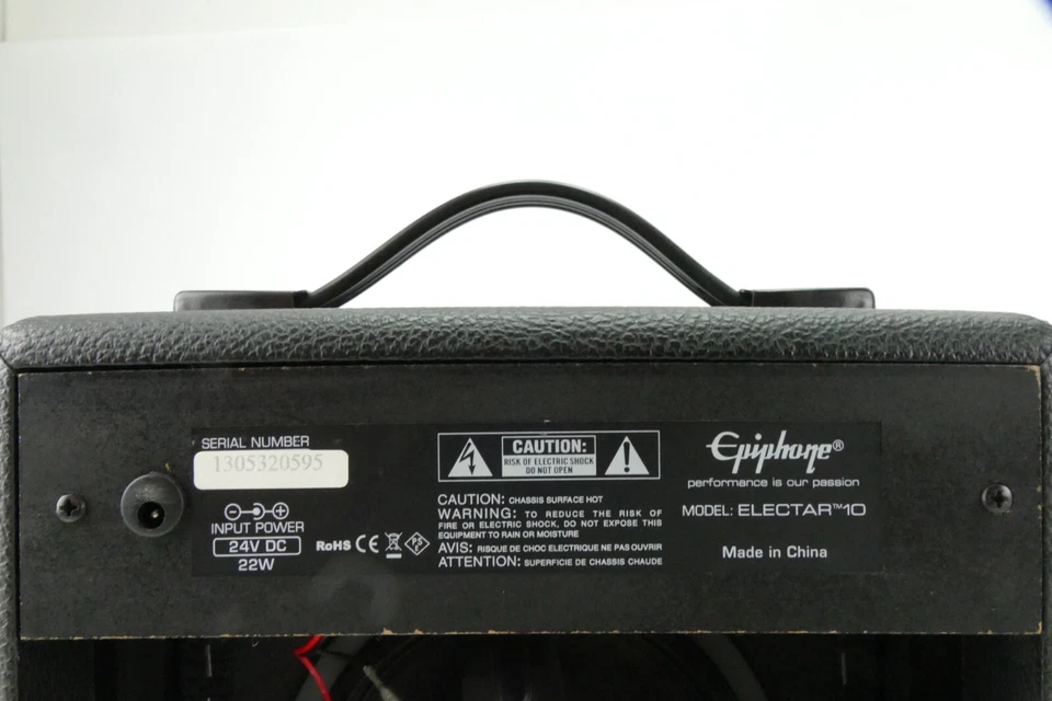 Epiphone Electar 10 10 Watt Verstärker Gitarre Bass Z-4393 - Bild 3 von 4