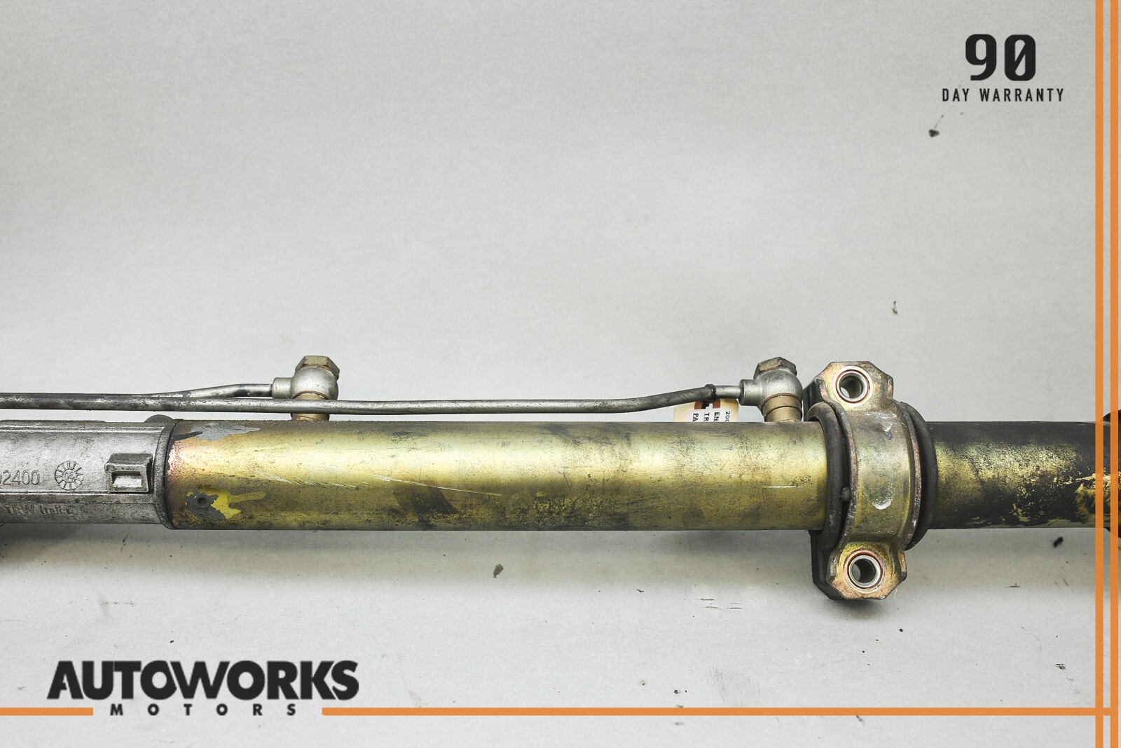 03-13 Maserati Quattroporte M139 Power Steering Gear Rack And Pinion 207389 OEM