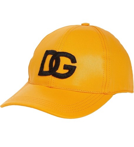 Vintage Dolce Gabbana Big Embroidered Logo Cap Hat DG 90s Men One