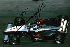 Mika Häkkinen autograph signed 20x30 cm picture