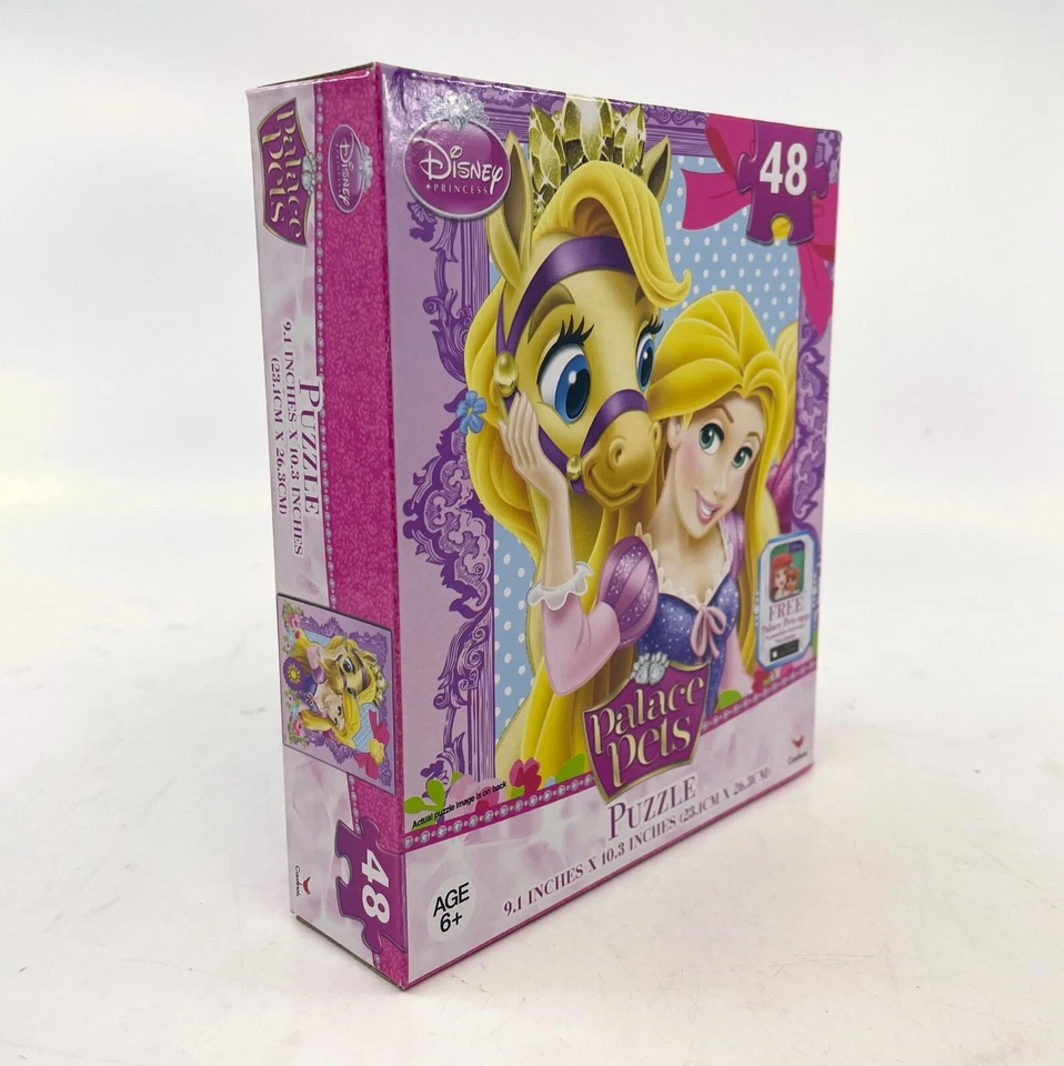 Disney Princess Palace Pets Rapunzel 48 Piece Jigsaw Puzzle Fun 10.3" x 9.1" - Image 2 of 4