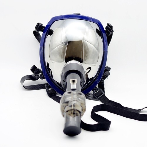 Maschera antigas hookah bong maschera protettiva in silicone set maschera fumo festa Halloween - Foto 8 di 9