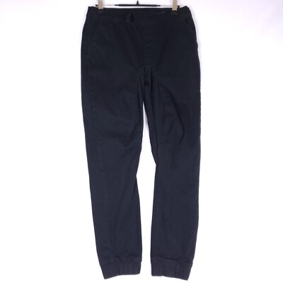 Southpole Flex Jogger Pants Boys Medium Black Elastic Waist Tapered  Athleisure