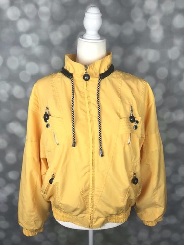 Jamie Sadock Jacket Windbreaker Yellow 