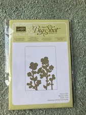 Stampin Up Sizzix Big Shot Wildflower Meadow Embossing Folder