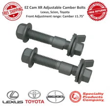 SPC EZ Cam XR Adjustable 15 mm Camber Bolts Pair For Toyota, Lexus, Scion #81270