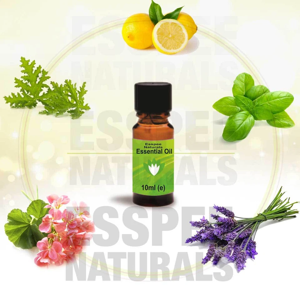 ESSPEE NATURALS Essential Oils for Aromatherapy 10 ml - 100% Pure - Choose from Selection
