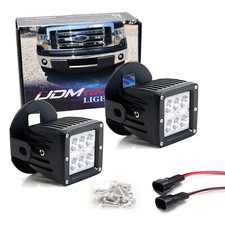 White 24w Led Pod Light Kit W Fog Lamp Bracketwirings For 2006-2014 Ford F150 White 24w Led Pod Light Kit W Fog Lamp Bracketwirings For 2006-2014 Ford F150